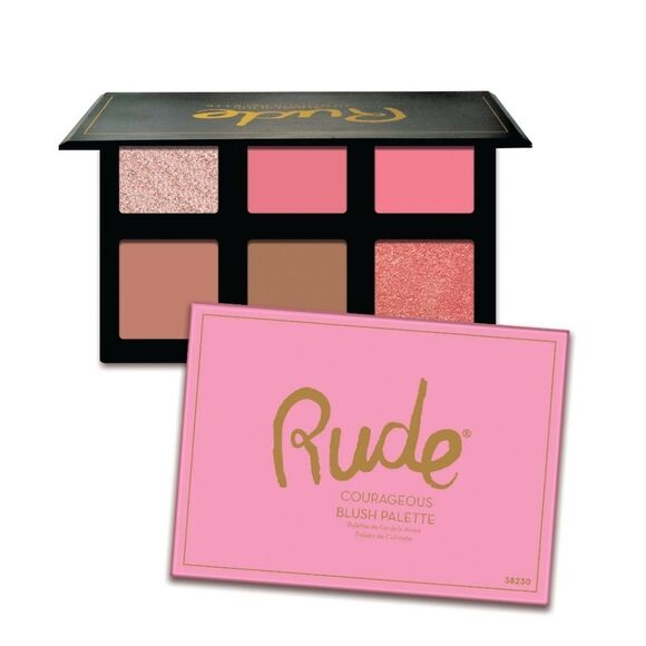 Rude Cosmetics Coutageous Blush Palette - Picture 4 of 8